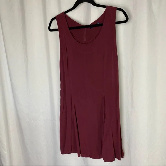 brandy melville burgundy dress Darwinn Drop Waist Sequin Detail Maxi Dress | Burgundy | Womens